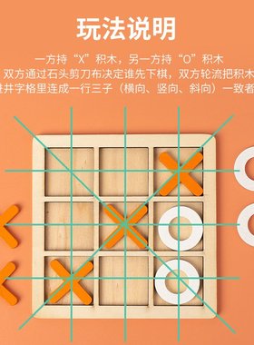 tic tac toe井字棋ox游戏三子棋三连棋对战圈圈叉叉打井棋过三关