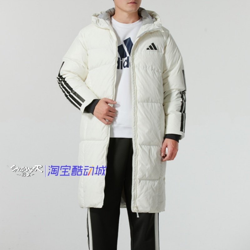 阿迪达斯2026男女可穿保暖外套运动休闲长款拉链羽绒服JG3838,运动服/休闲服装,运动羽绒服,淘宝优惠券,粉丝福利购,淘宝优惠卷