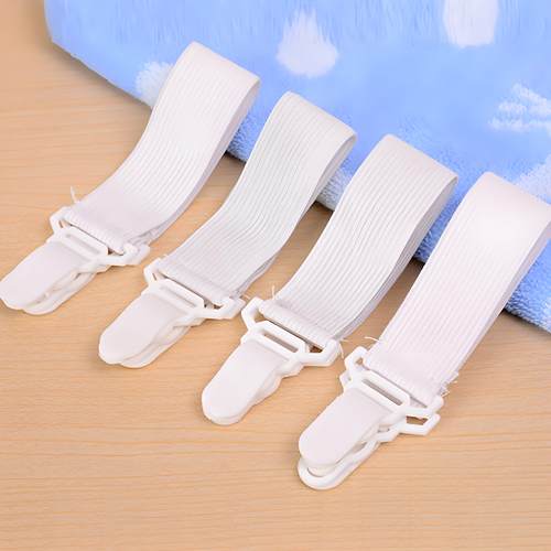 4个装家用床单扣床单固定夹松紧床单防滑固定扣 可调节床单固定器