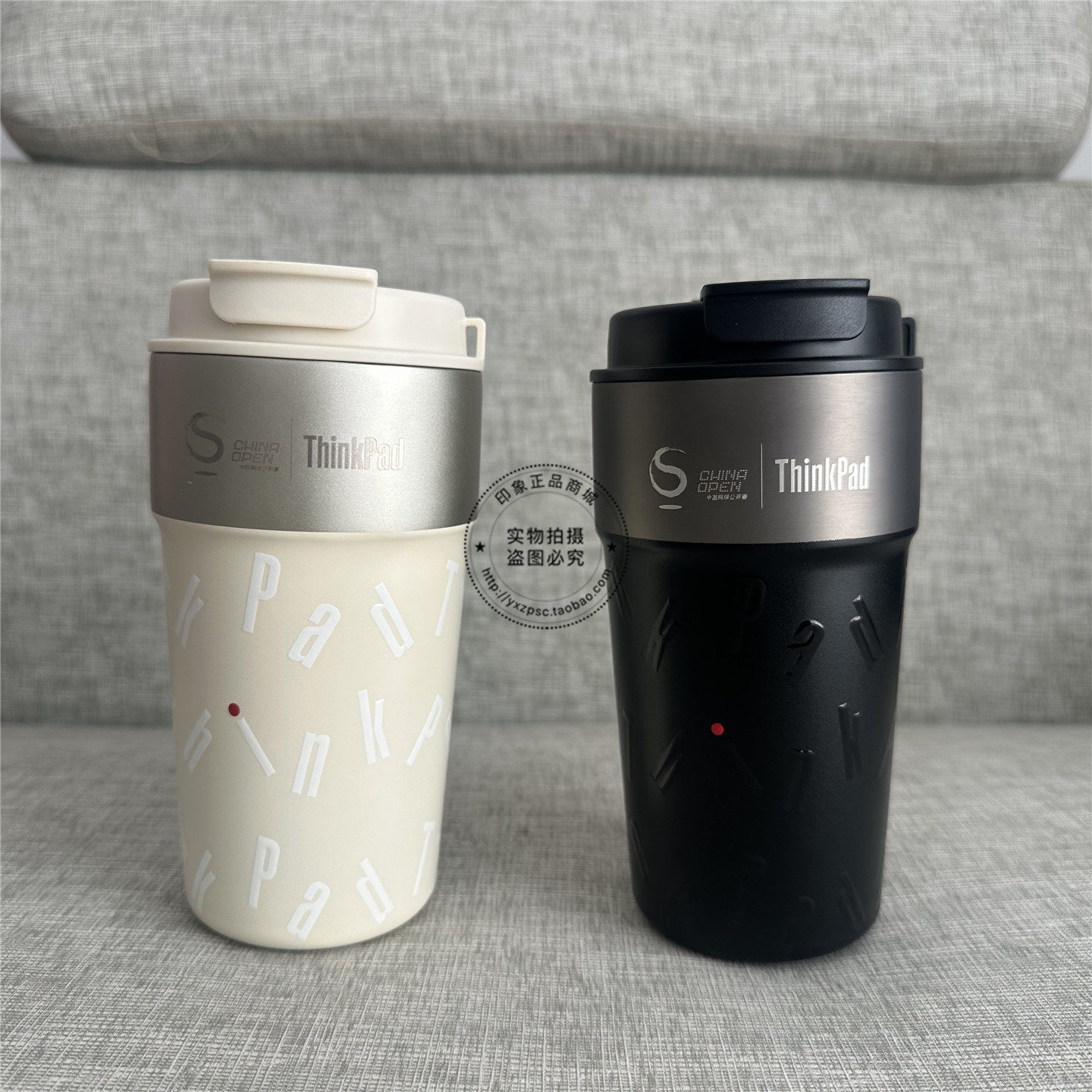 联想Thinkpad保温杯316不锈钢内胆水杯咖啡杯办公车载随手杯500ML