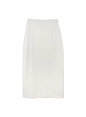 ALU高奢私服 黏黏白貝貝蘇力無雜質羊毛羊絨高密度弹力贵妇半身裙