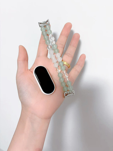 适用小米手环表带10手编织串珠8腕带9pro红米watch4/5/6手表带