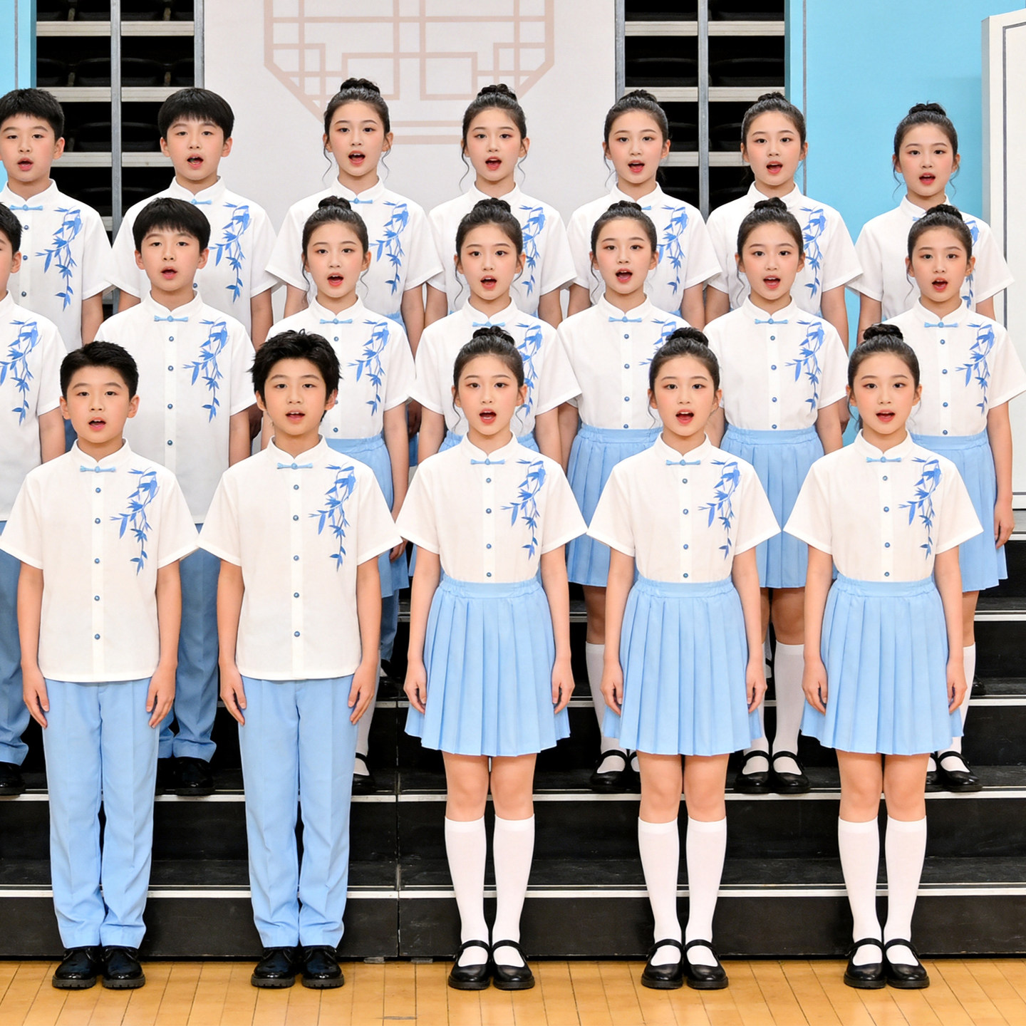 表演服中小学生运动会班服礼服