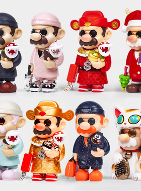 正版zcwo愚者乐园超级马里奥迷你杀手潮玩手办摆件男女生礼物现货