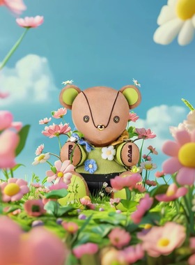 BUERBEAR布尔熊 Kiddo万物生抱抱熊玩偶毛绒潮流玩具公仔生日礼物