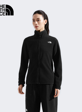 TheNorthFace北面抓绒衣女2025秋冬户外保暖外套冲锋衣内胆8FJU