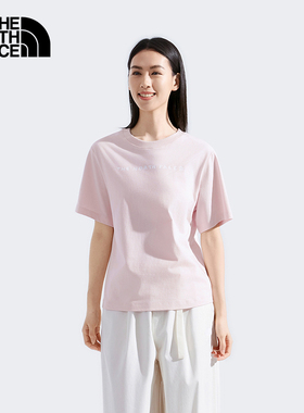 2025夏季北面女休闲时尚纯棉短袖T恤运动户外TheNorthFace|8F0V