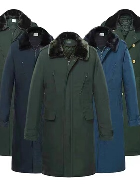 际华冬季常服棉大衣棉大衣棉服长款加厚寒区加厚保暖防寒棉服