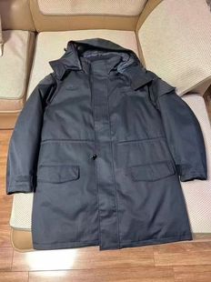 新款舰艇大衣冬季防寒保暖风衣加厚防风防水户外长航羽绒大衣