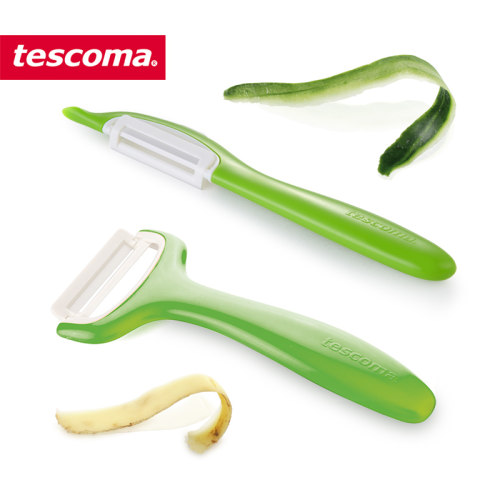 捷克tescoma陶瓷水果苹果削皮刀