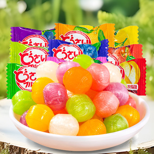 宏源什锦糖混合水果糖硬糖网红结婚喜糖儿童散装爆款糖果零食批发