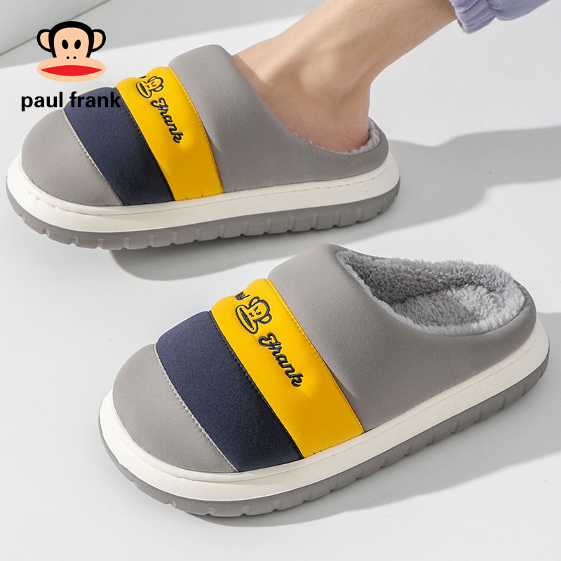 男棉拖鞋大嘴猴防水居家