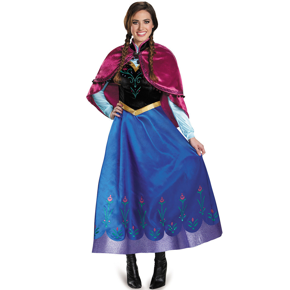 万圣节冰雪奇缘安娜公主演出服图片