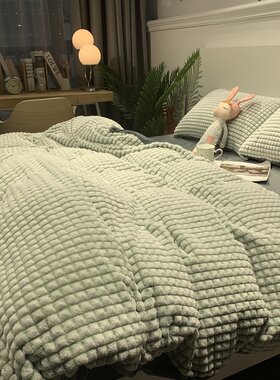 法莱绒冬季加厚床上用品