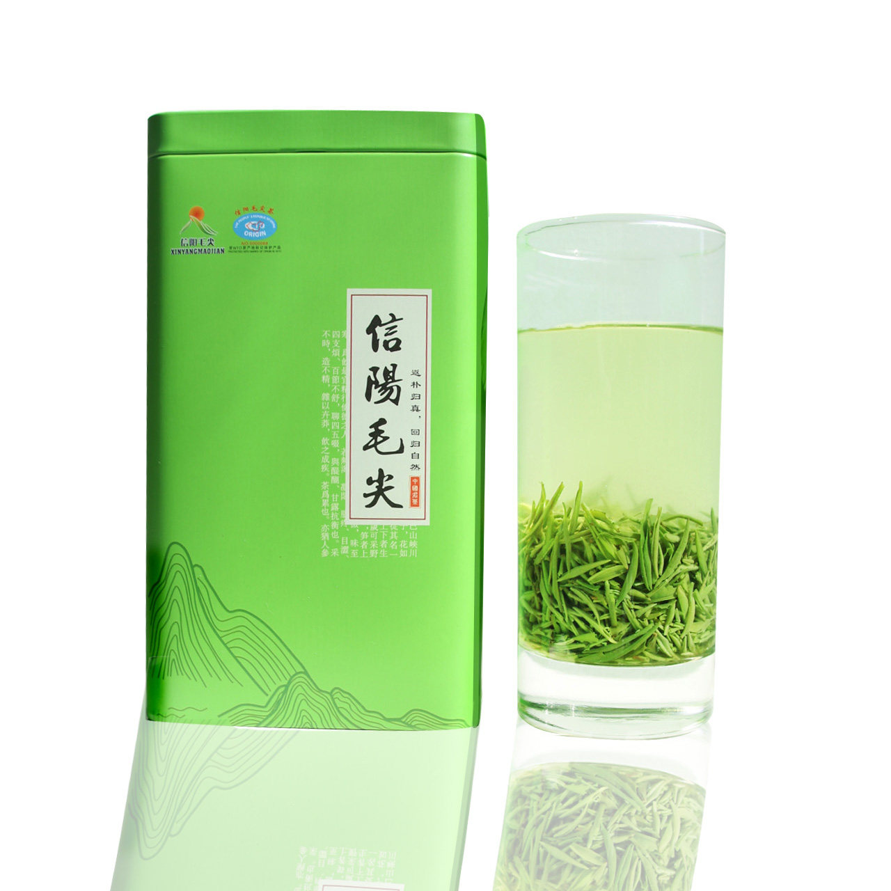 毛尖茶叶河南信阳毛尖2022新茶特级嫩芽雨前绿茶浓香型茶叶散装