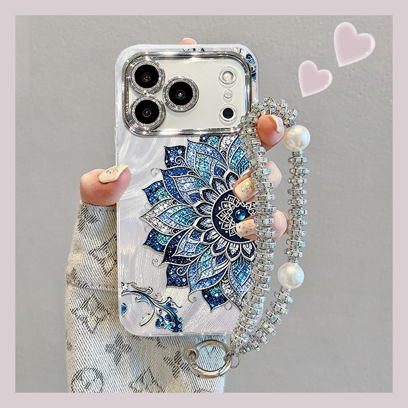 适用苹果16E敦煌莲花17air手机壳iPhone15promax女SE3全包14plus外壳13新款12防摔11保护套8挂绳7镜头膜xsmax