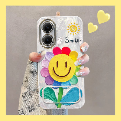 适用红米turbo太阳花朵手机壳