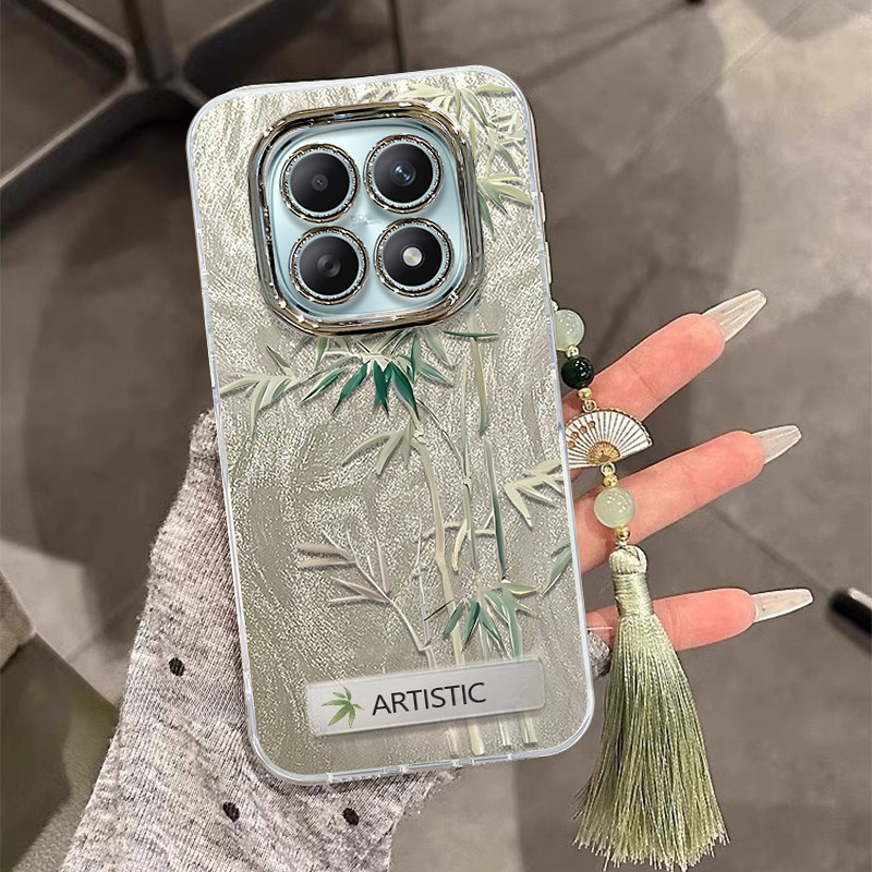 适用玉骨竹手链红米note15PRO+手机壳14全包13R国潮12turbo防摔11镜头膜10国风9创意redmi新款女保护套马年,3C数码配件,手机保护套/壳,淘宝优惠券,粉丝福利购,淘宝优惠卷