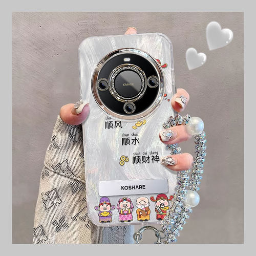 适用华为mate系列财神爷手机壳