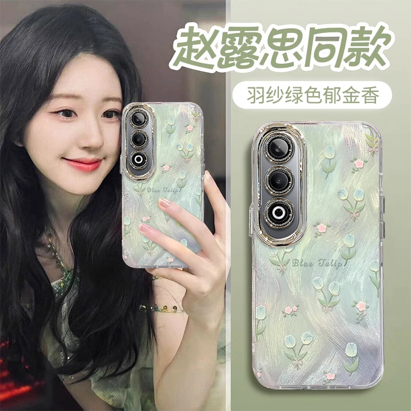 适用OPPOK系列郁金香手机壳
