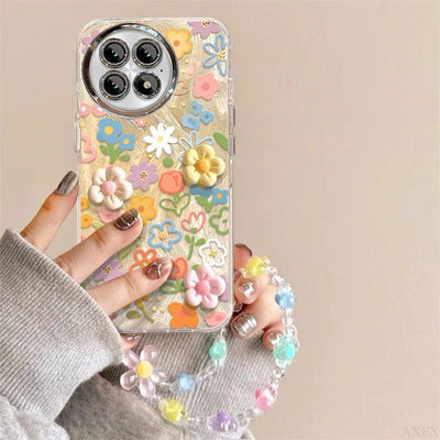 适用一加系列涂鸦花朵手机壳