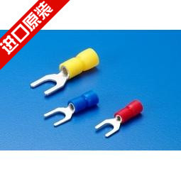 台湾原装进口 凯士士KSS Y型易进式绝缘端子EYF5.5-3  叉型100只