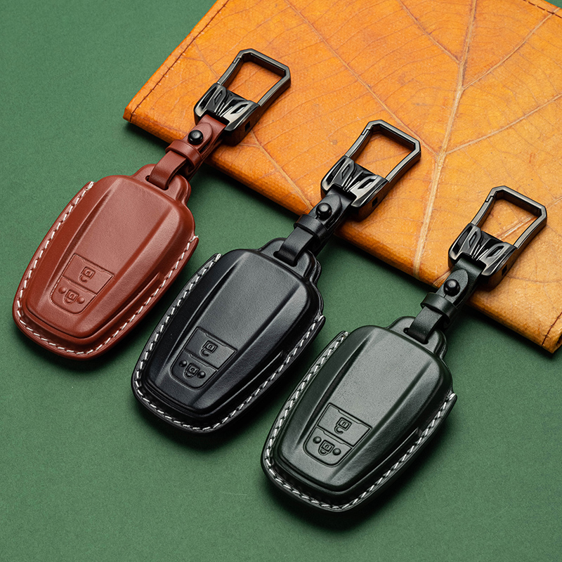 专用丰田RAV4荣放钥匙套真皮威兰达车钥匙包2024款高档遥控保护扣