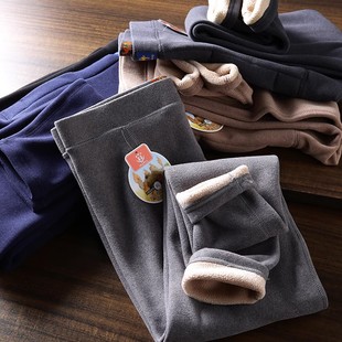 暖/暖/暖！ 蚕丝德绒+驼绒加厚升温快恒温高弹力男保暖裤打底秋裤