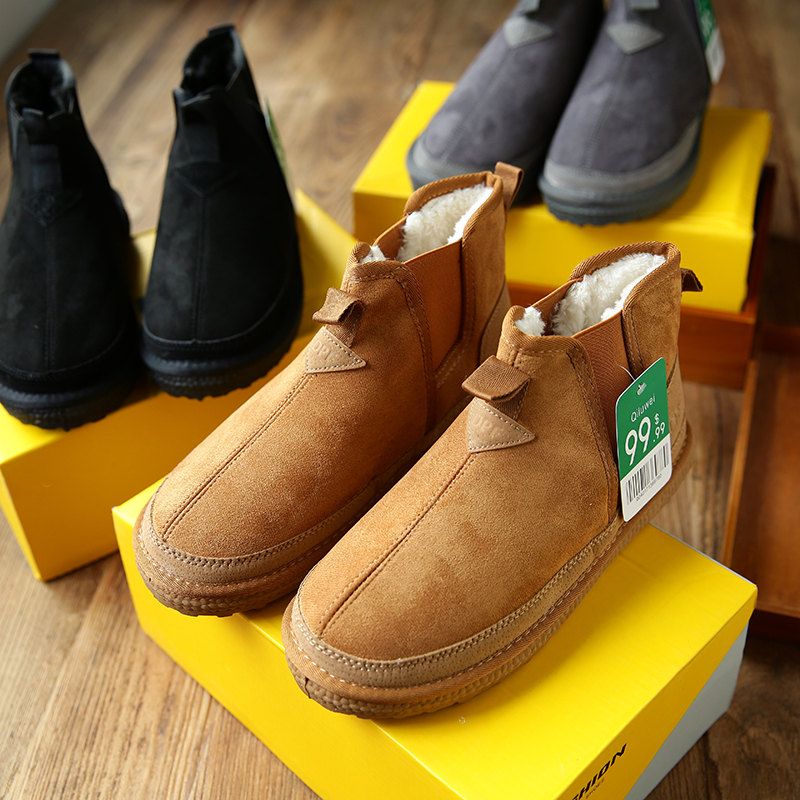 秋季冬季套筒保暖雪地靴