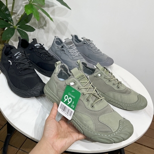 49.9刀！外贸原单凉感冰丝网面透气耐磨软弹夏季男时尚低帮休闲鞋