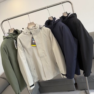 性价比拉满!石墨烯热反射!防风防水!冬季男士户外冲锋衣羽绒服