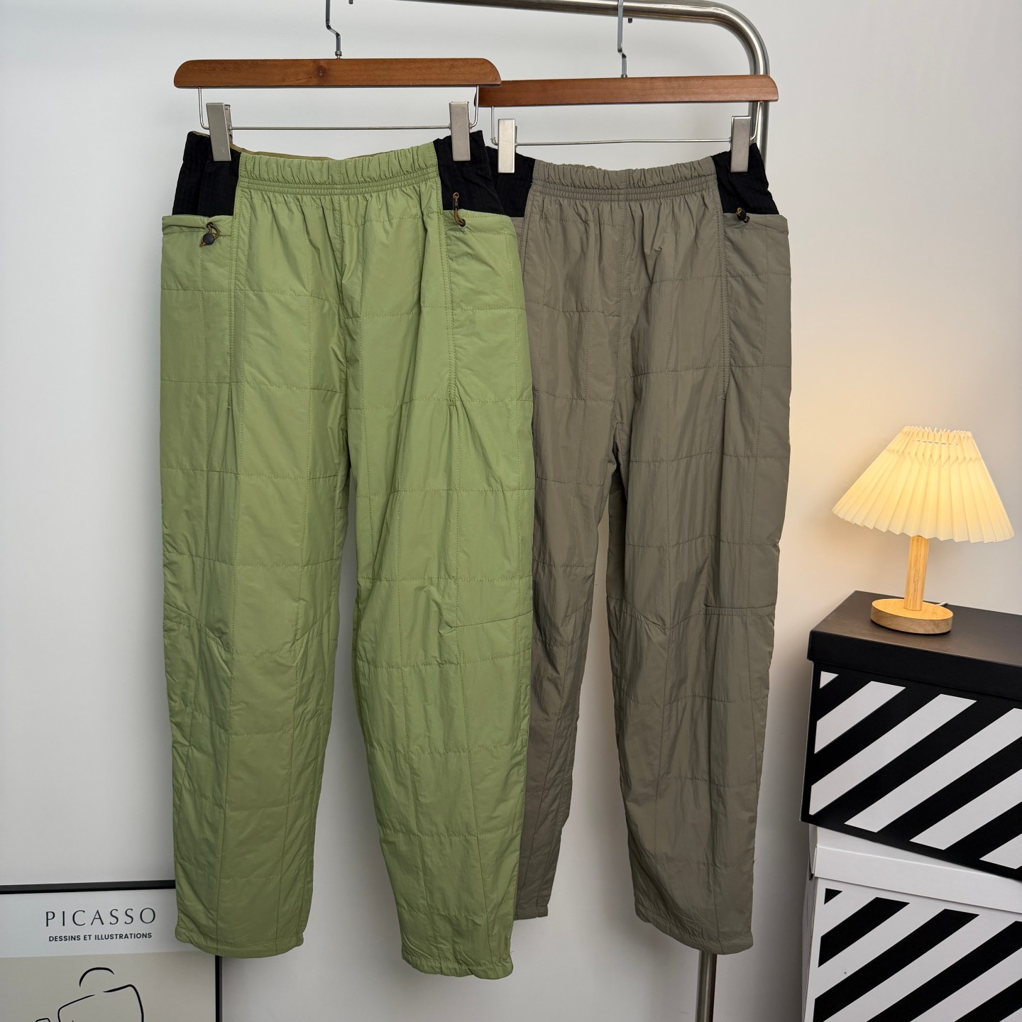 户外机能！挺括有型！冬季男女户外防泼水运动夹棉宽松保暖休闲裤