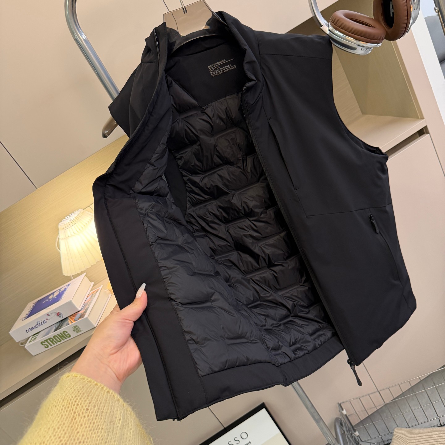 袅家机能！户外猛货！冬季新品都市机能立领鸭绒羽绒服马甲外套男