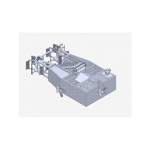 摆臂式垃圾回收装置机械设计建模sw图纸fluent有限元分析matlab