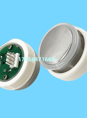 蒂森电梯无字按钮圆型镜面不锈钢蓝光Y1010081A A4J12877A贝思特