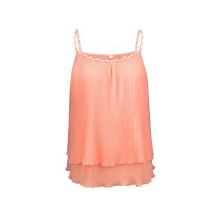 camisole 2025 pearl pleated top chiffon