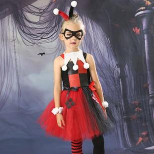 Role Puff Halloween Skirt Festival Children Dress 2025