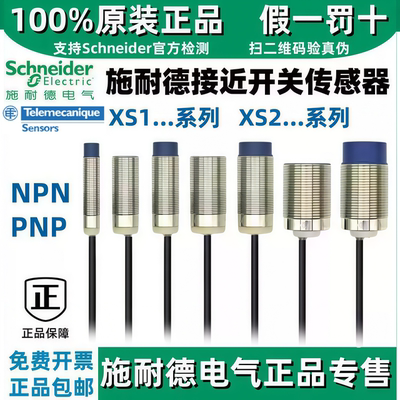 正宗施耐德接近开关XS218BLNAL2/230BLPAL2 XS112 XS618B1M传感器