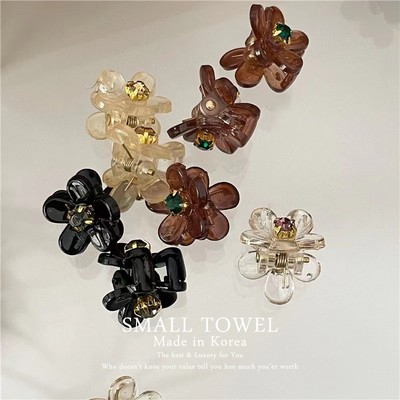 娜扎同款迷你花朵刘海夹