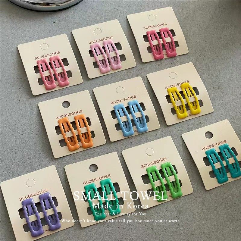 韩国东大门进口少女儿童彩色波浪可爱bb夹侧边夹碎发夹刘海发卡子,饰品/流行首饰/时尚饰品新,发饰,淘宝优惠券,粉丝福利购,淘宝优惠卷