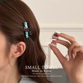 韩国进口少女minmin迷你小抓夹公主头前额对夹刘海碎发夹发卡头饰