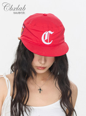 CBXLAB街舞潮牌个性嘻哈立体平顶夏季棒球帽美式街头辣妹透气帽子