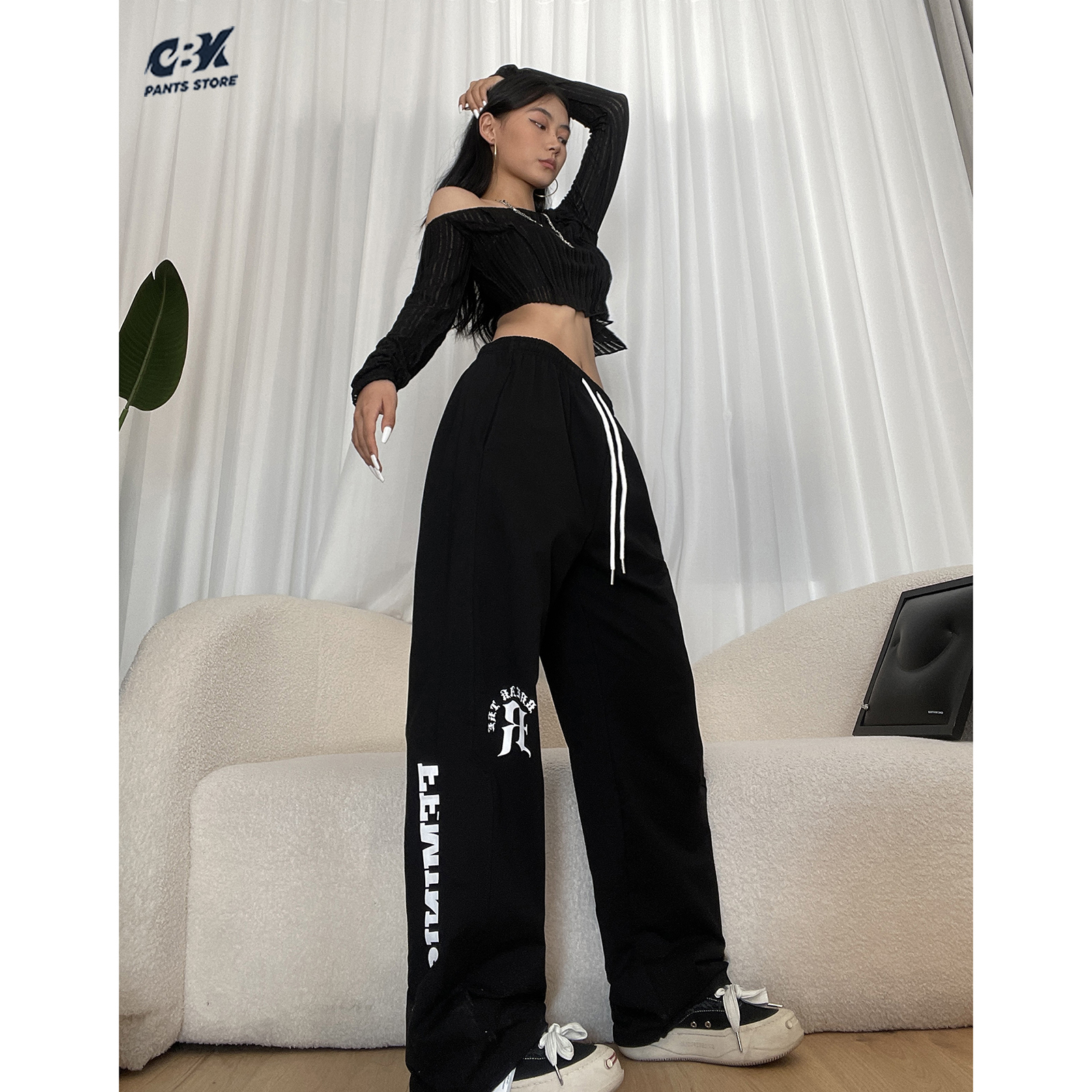 CBX宽松嘻哈长裤运动跳舞街舞潮