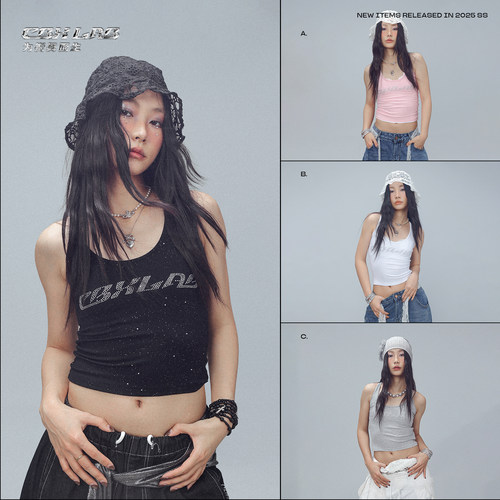 CBXLAB街舞潮牌夏季跳舞无袖上衣