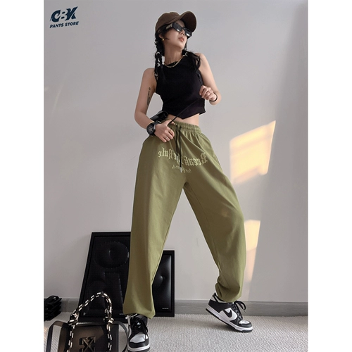 Tide, модные спортивные штаны в стиле хип-хоп для отдыха, коллекция 2022, свободный крой