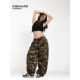 女嘻哈街头爵士舞休闲裤 CBXLAB街舞潮牌 潮 迷彩工装 裤 伞兵裤 美式