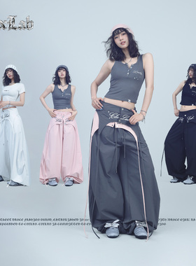 CBXLAB街舞潮牌夏季速干嘻哈跳舞长裤