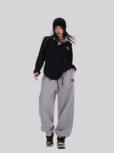 CBXLAB Многоцветный весенний танцующий лонгслив в стиле хип-хоп, свободный крой, в американском стиле