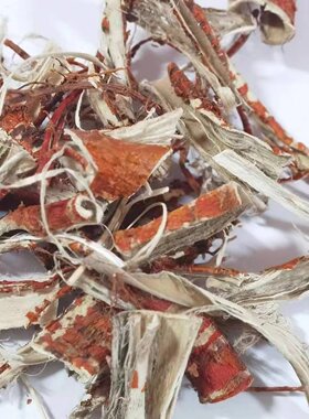 桑白皮桑根皮200克刮过外皮自然晒干的