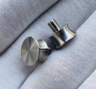 钛合金弹弓新款TC21弓头 木弓撑头花瓶头飞虎弓头惊虎G10铜圆撑头